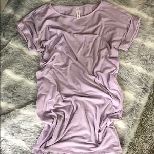 Boutique lavender t shirt dress